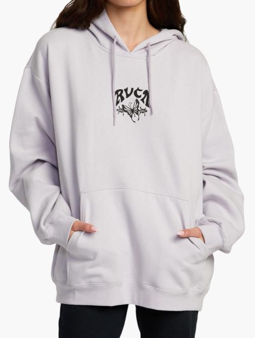 RVCA Grey Long Sleeve Hoodie