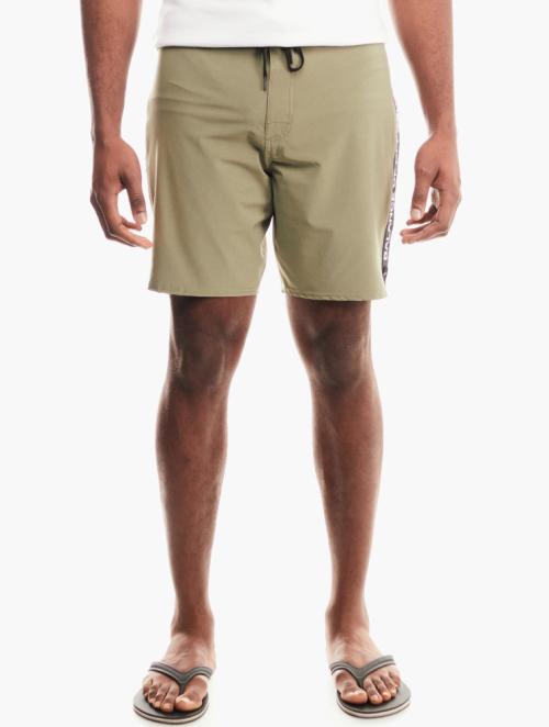 RVCA Green Drawstring Boardshorts