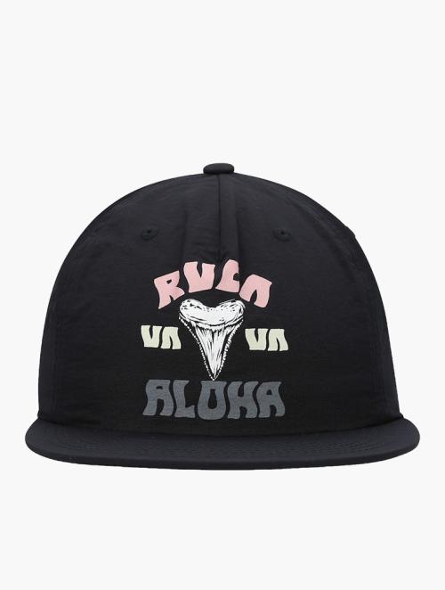 RVCA Black Dtr Matus Aloha Snapback Hat