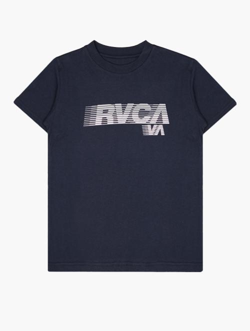 RVCA Older Boys Navy Blazer Shift Ss Tee