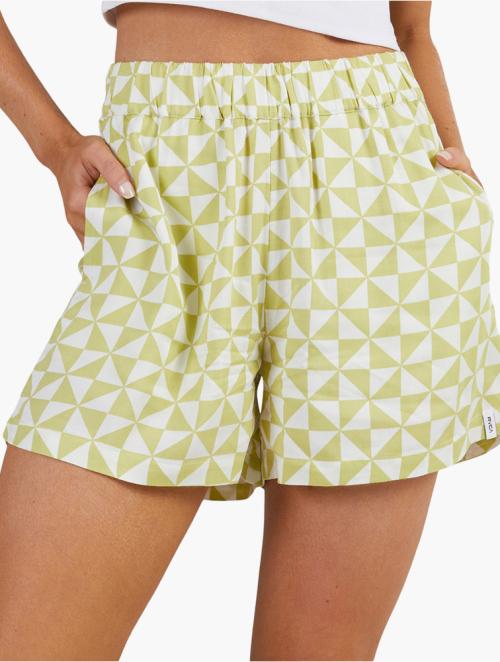 RVCA Celery Ms Brown Pops Shorts