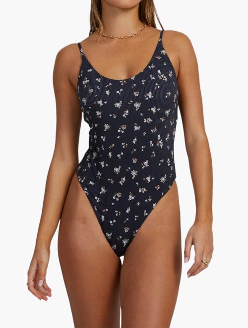 RVCA Black Sprinkle One Piece