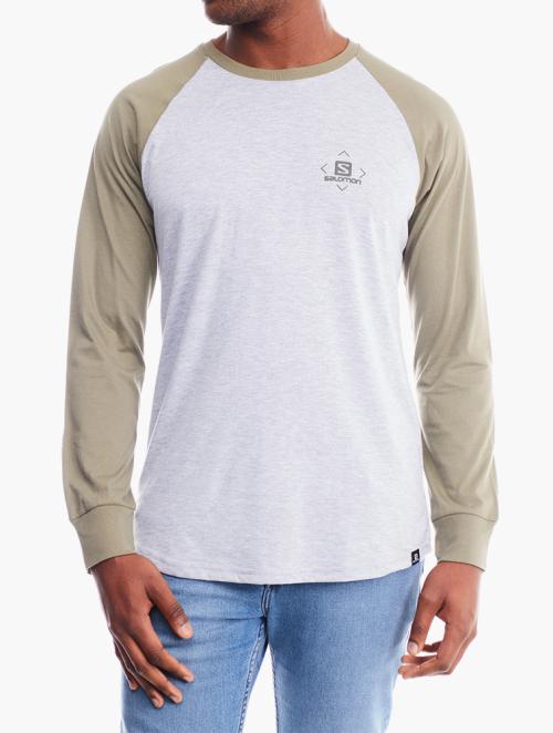 Salomon Grey Melange Pico T-Shirt