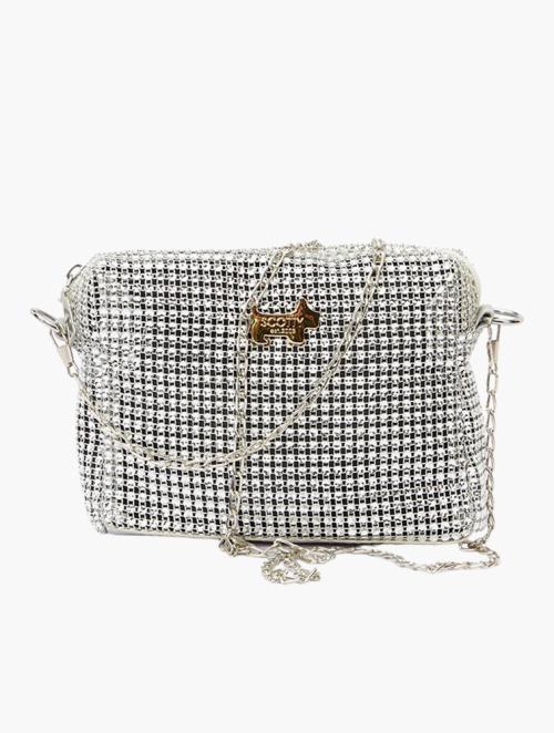Scotty Bags & Co. Metal Mesh Silver The Toronto Evening Bag By Scotty