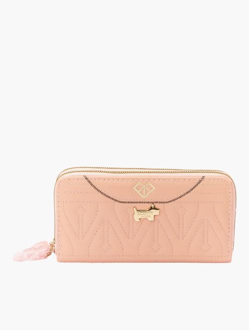 Scotty Bags & Co. Soft Pink The Hemingway Double Zipper Purse