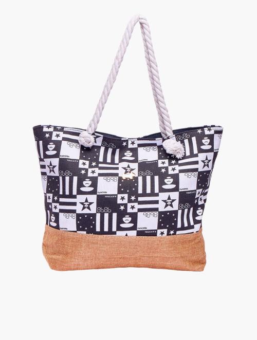 Scotty Bags & Co. Monkey Star The Monaco Canvas Tote Bag With Rope Handles