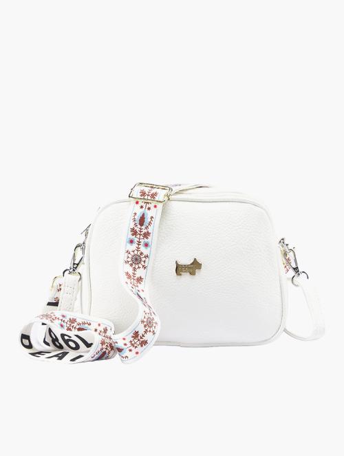 Scotty Bags & Co. Ice White The Andiamo Crossbody With Guitar Strap