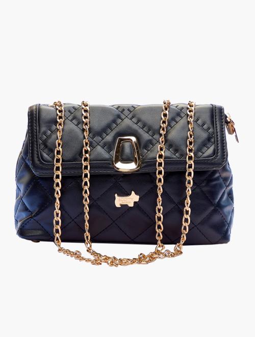 MyRunway  Shop Scotty Bags & Co. Bambino Blue The Donatella Diamond  Satchel & Crossbody for Women from