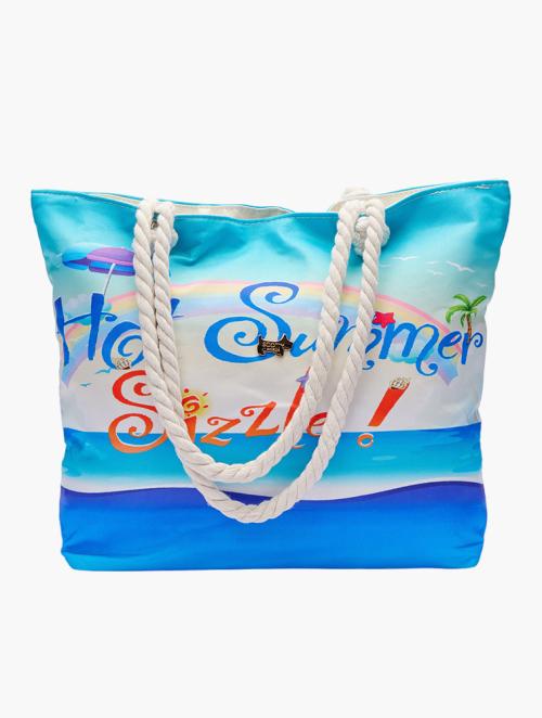 Scotty Bags & Co. Summer Sizzle The Monaco Canvas Tote Bag With Rope Handles