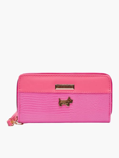 Scotty Bags & Co. Hot Pink The Freddo Double Zipper Purse