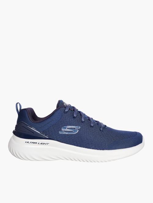 Skechers Navy Bounder 2 Lace Up Sneakers