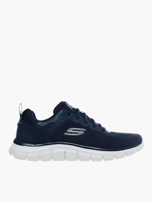 Skechers Black Knit Lace Up Trainers