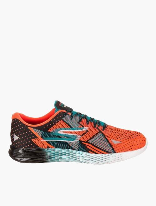 Skechers Blue & Orange Go Meb Razor Running Shoes