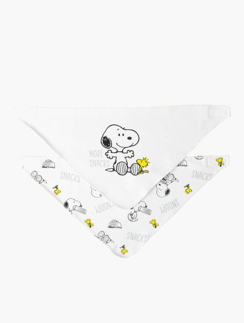 Snoopy Multi Graphic Bandana Bibs 2 Pack