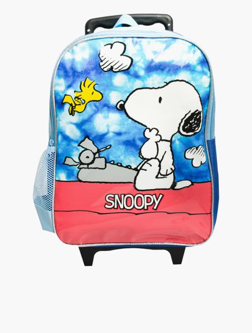 Snoopy Blue Snoopy Trolley Bag