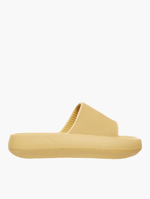 Soft Style Mustard Devi Thick Sole Slides