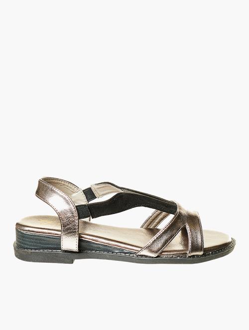 Soft Style Pewter Janina A-Strap Sandals