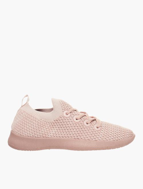 Soft Style Dusty Pink Abie Melange Knit Sneakers