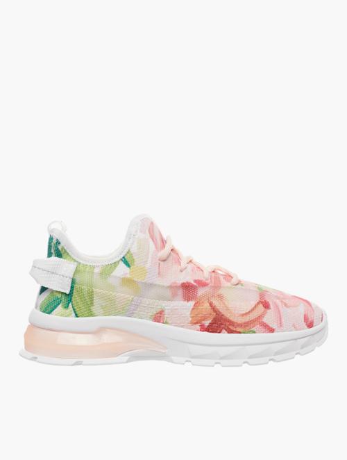 Soft Style Peach Multi Timila Lace Up Sneakers