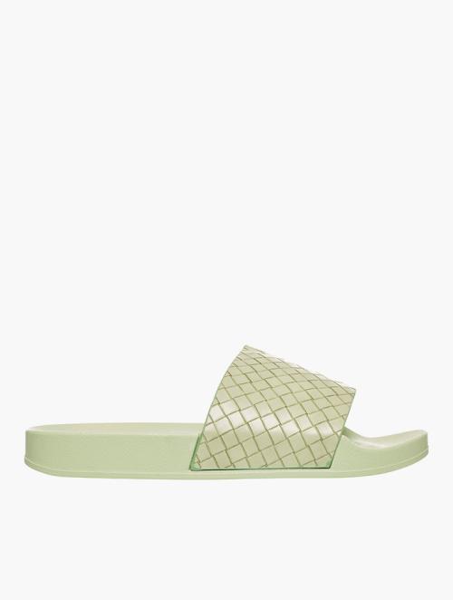 Soft Style Sage Green Teigra Slip-On Sandals