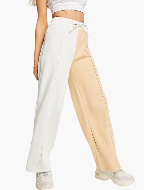 South Beach Sand Spliced Wide Leg Joggers