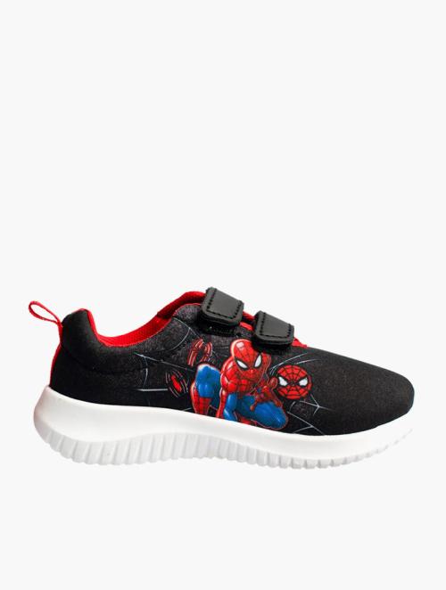 Spider-Man Boys Black & Red Spider Man Print Sneakers