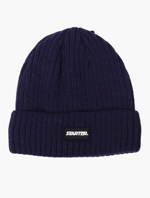 Starter Navy  Core Logo Beanie