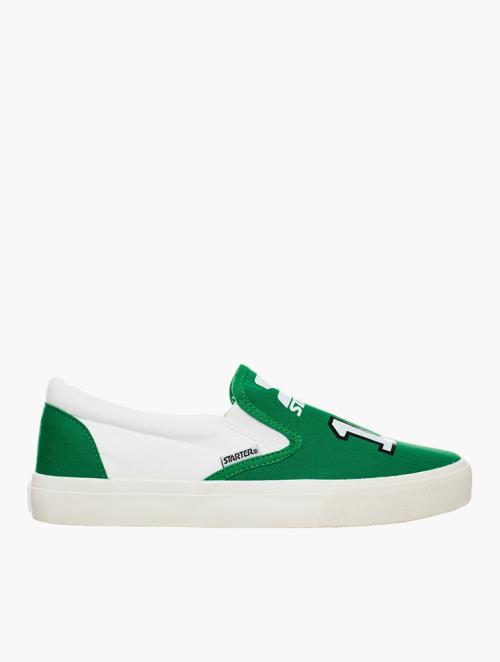 Starter Unisex Green Slip On Sneakers