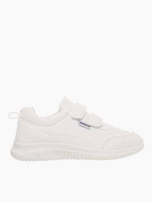 SuperStar White Velcro Strap Sneakers