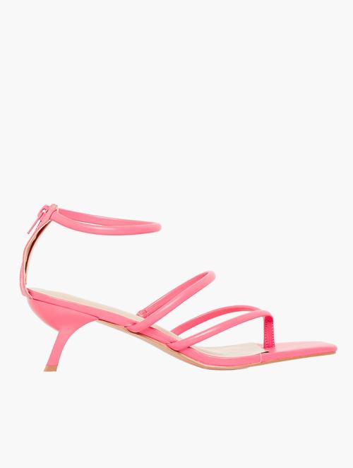 Superbalist Label Stella Ankle Strap Heel - Pink