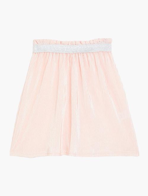 Superbalist Label Girls Pleated Skirt - Blush