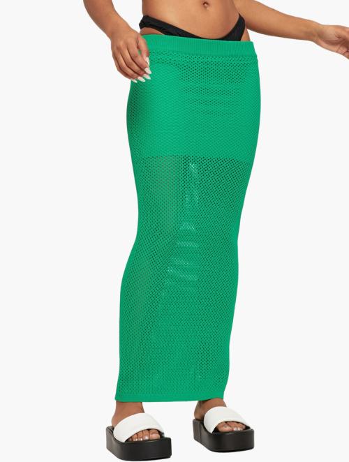 Supre Arina Crochet Maxi Skirt - Jewel Green