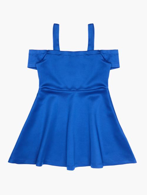 Superbalist Label Off The Shoulder Dress - Royal Blue