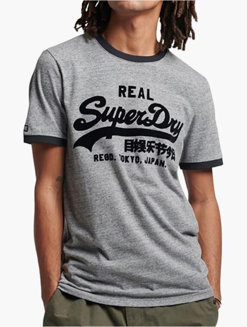 Superdry Black Tonal Vl T-Shirt