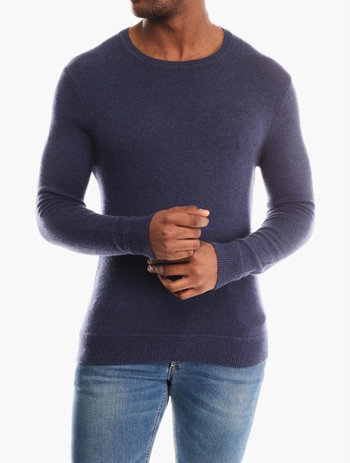 Superdry Blue Knitted Sweater 