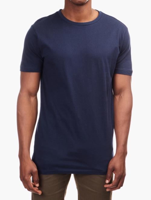 Superbalist Label Plain Crew Neck T-shirt - Navy