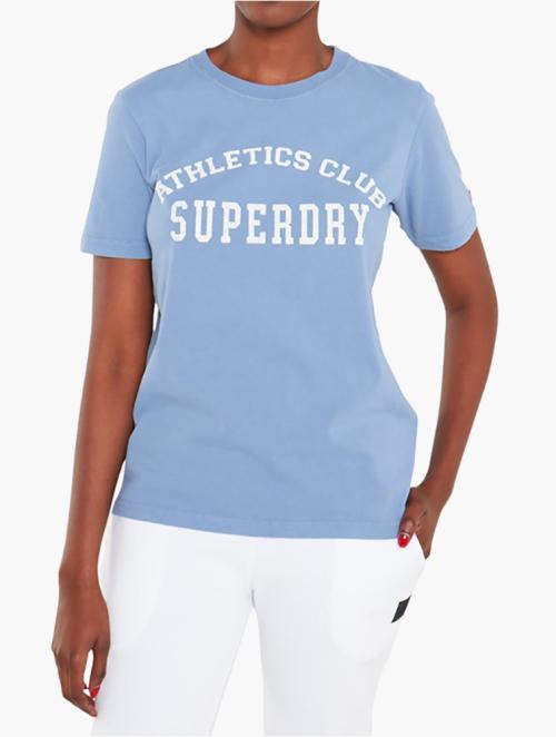 Superdry Tidal Blue Vintage Athletic Tee