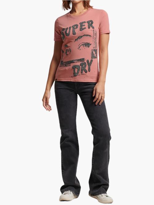 Superdry Red Short Sleeve Tee