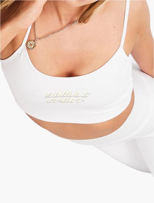 The O Dolls Collection White Sportswear Motif Top