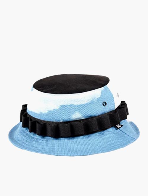 The Hideout Clothing Blue Rifle Cloud Bleached Bucket Hat