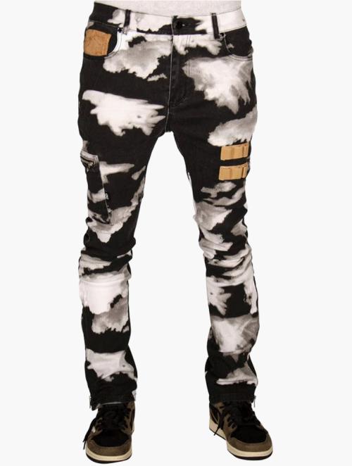 The Hideout Clothing Overcast Rifle Cloud Bleached Denim Jeans