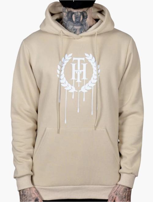 The Hideout Clothing Brown Dripping Essentials Pull Over Hoodie 2