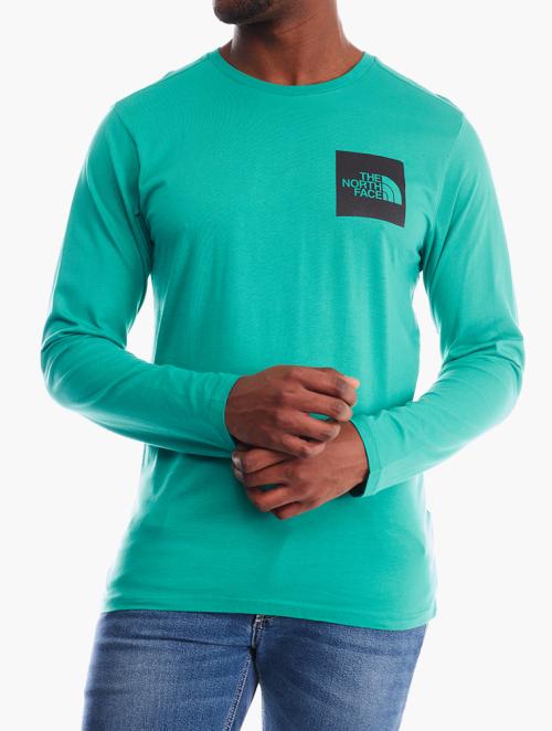 The North Face Green Long Sleeve Fine T-Shirt 