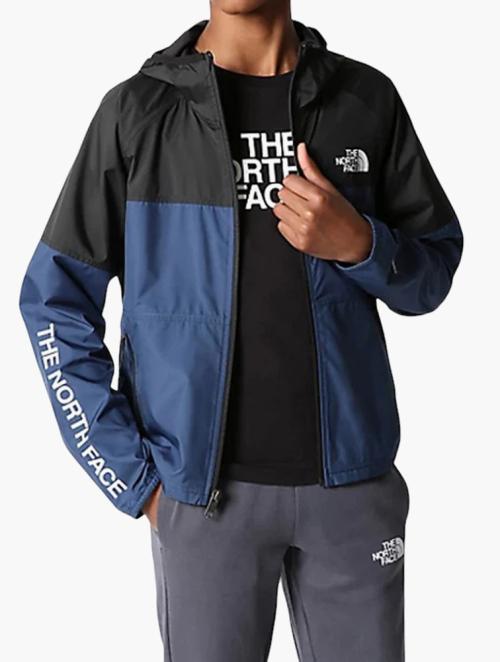 The North Face Shady Blue Never Stop Hooded Wind Jacket
