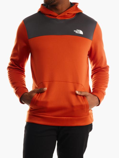 The North Face Orange Reaxion Fleece Pullover Hoodie