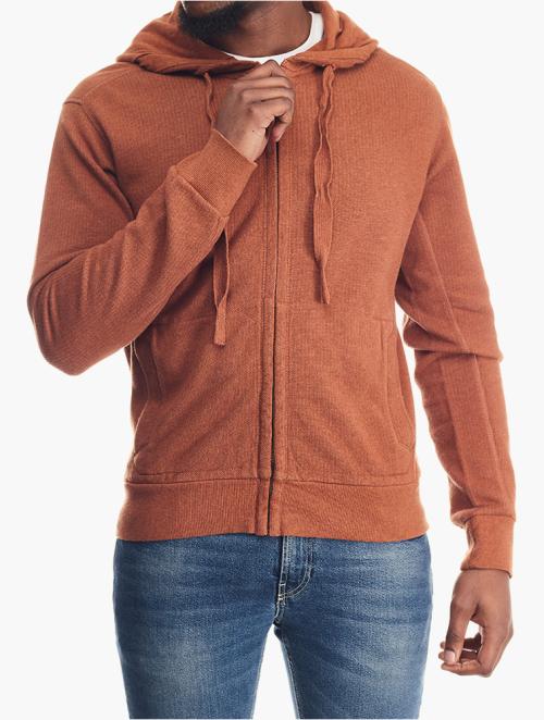 Mens Lambswool Lincoln Zipper Cardigan