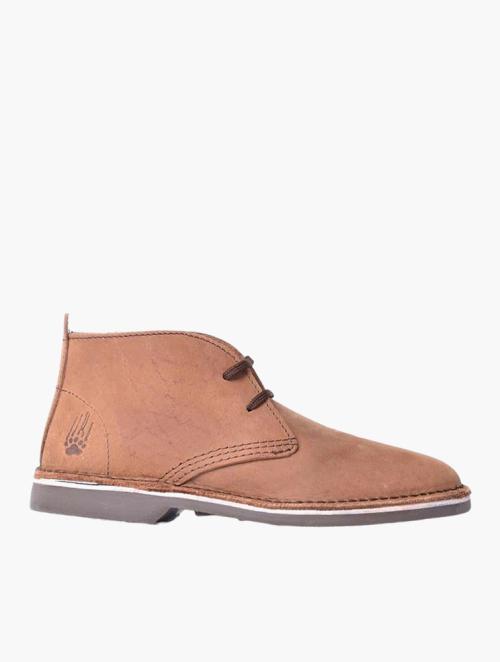 Timbego Tan Lynx Wyoming Lace-Up Boots