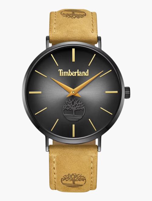 Timberland Brown & Black Analog Quartz Watch