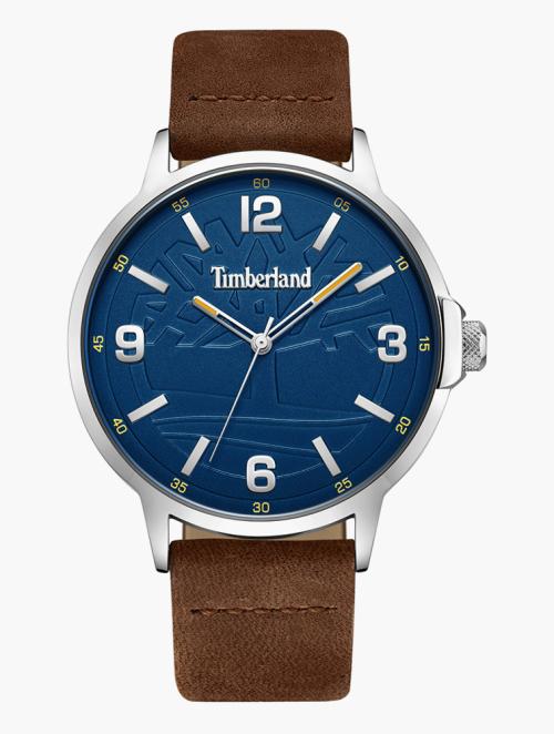 Timberland Brown Glencove Leather Watch