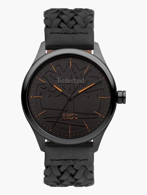 Timberland Black & Orange Analogue Quartz Watch